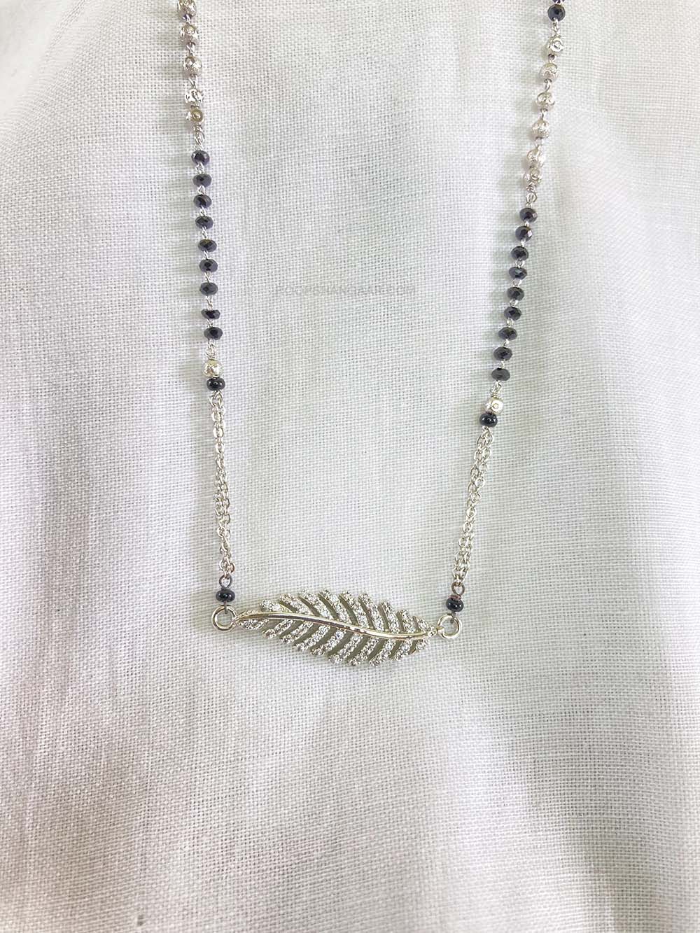 Silver Narayani Delicate Mangalsutra