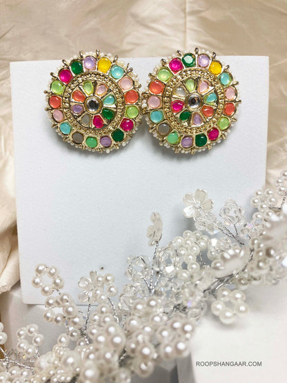 Multicolor Aarohi Studs