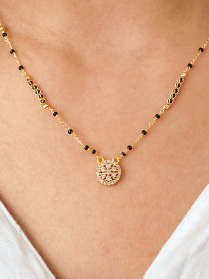 Mira Signature Gold Plated Mangalsutra - 18 Carat Glam