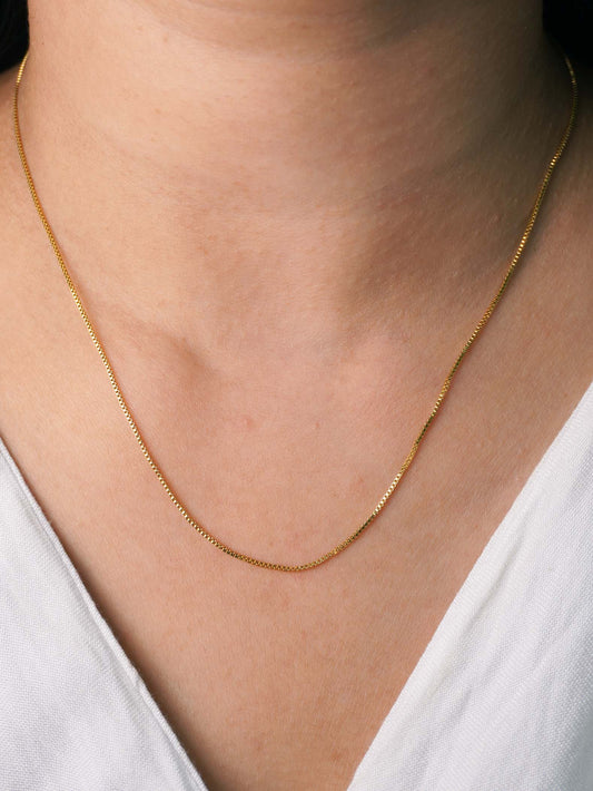 Anti-Tarnish Nikita 18k Gold Plated Necklace for Women & Girls