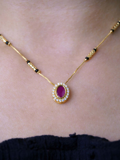 Daily Wear Kavya 18K Gold Plated Mangalsutra