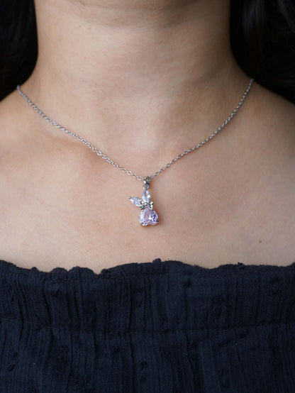 Sia Anti-Tarnish Silver Plated Necklace - Chain for Women & Girls