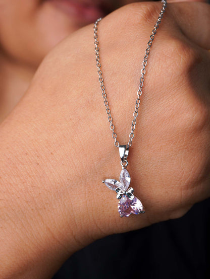 Sia Anti-Tarnish Silver Plated Necklace - Chain for Women & Girls