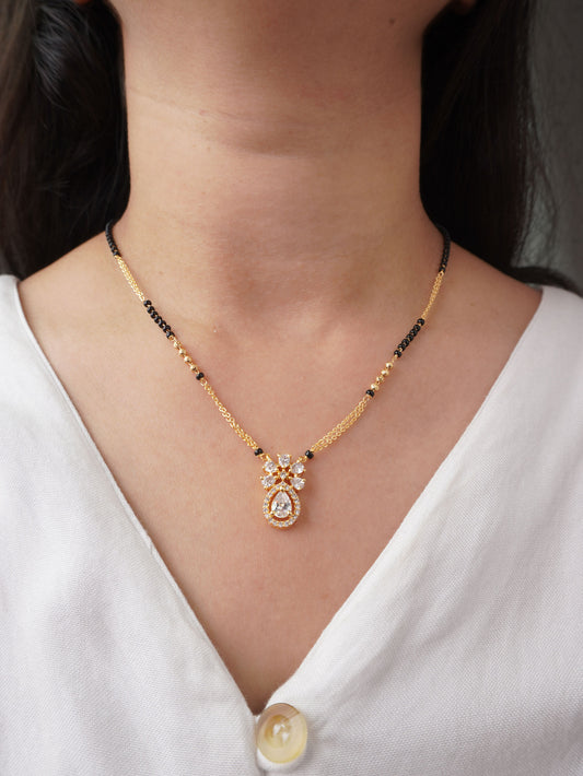 18 Carat Gold Plated Rhea Style Mangalsutra