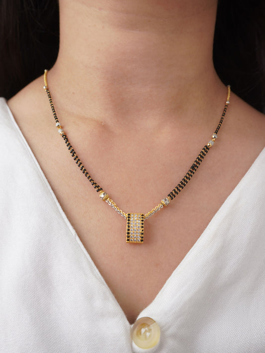 Jelvi's 18 Carat Gold Plated Mangalsutra for Women