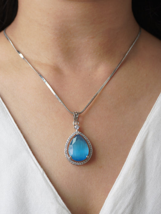 Aqua Banni Pendent Set