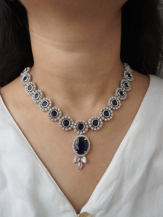 Blue Angel Zirconia Jewellery Set