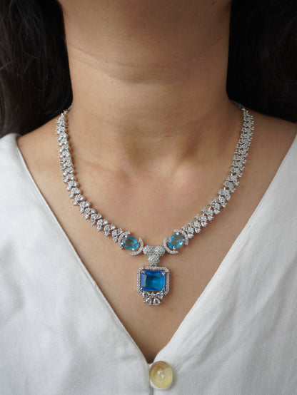 Aqua Jennifer Zirconia Jewellery Set