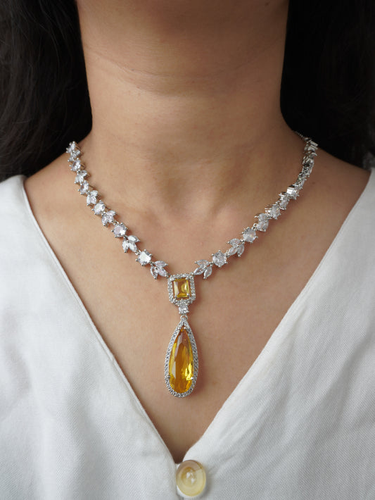 Lemon Lauren Zirconia Jewellery Set