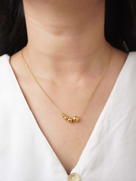 Necklace 18 Carat Gold Plated Avni for Women & Girls