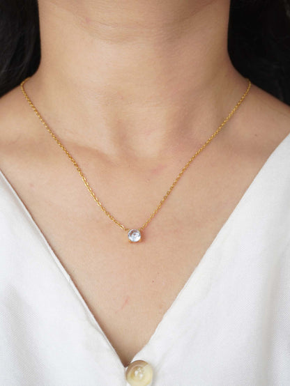 Trendy Kiara Necklace 18 Carat Gold Plated for Women & Girls