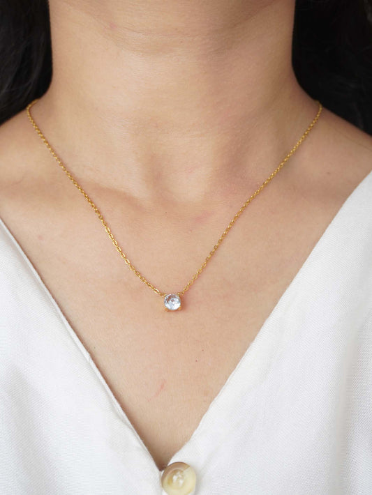 Trendy Kiara Necklace 18 Carat Gold Plated for Women & Girls