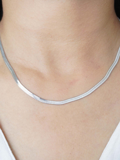 Silver Snack Chain for Women & Girls
