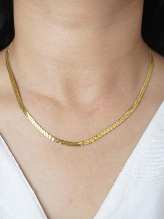 Samaira Golden Snack Chain - 18k Gold Plated