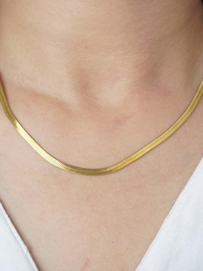Samaira Golden Snack Chain - 18k Gold Plated
