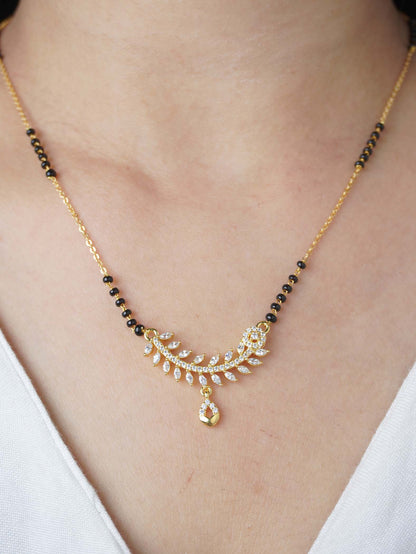Harini Designer Mangalsutra in 18 Carat Gold Plating