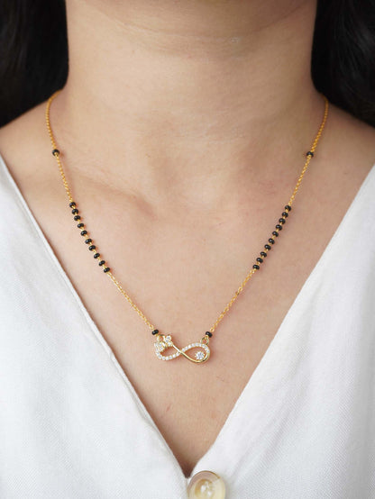 18 Carat Gold Plated Vaanya Style Mangalsutra