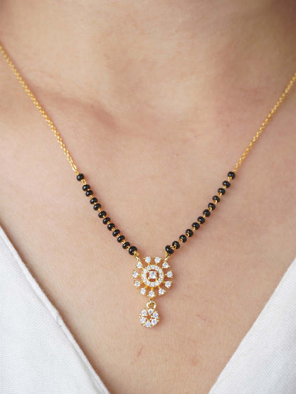 Elegant Ojasvi 18K Plated Mangalsutra - Fashion Jewellery