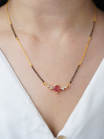 Delicate 18K Gold Plated Vanya Mangalsutra