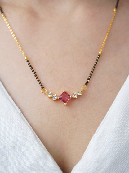Delicate 18K Gold Plated Vanya Mangalsutra