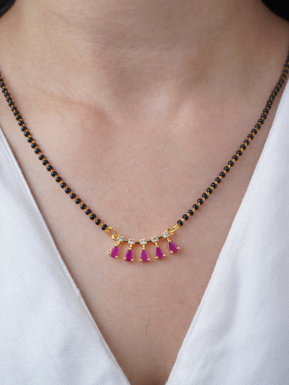 Traditional Gold Plated Sakshi Mangalsutra