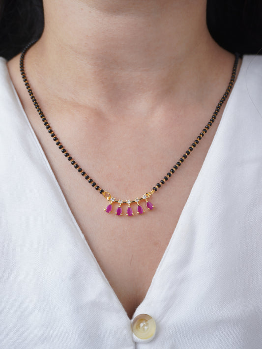 Traditional Gold Plated Sakshi Mangalsutra