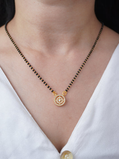 Statement Daily Wear Gold Plated Zahra Mangalsutra