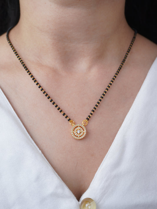 Statement Daily Wear Gold Plated Zahra Mangalsutra