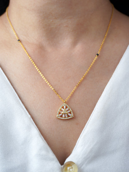 Prisha’s Signature – Premium Gold Plated Mangalsutra