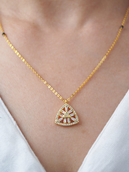 Prisha’s Signature – Premium Gold Plated Mangalsutra