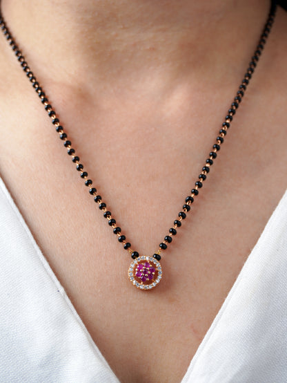 Vritika Vogue – Premium Plated Diamond Mangalsutra