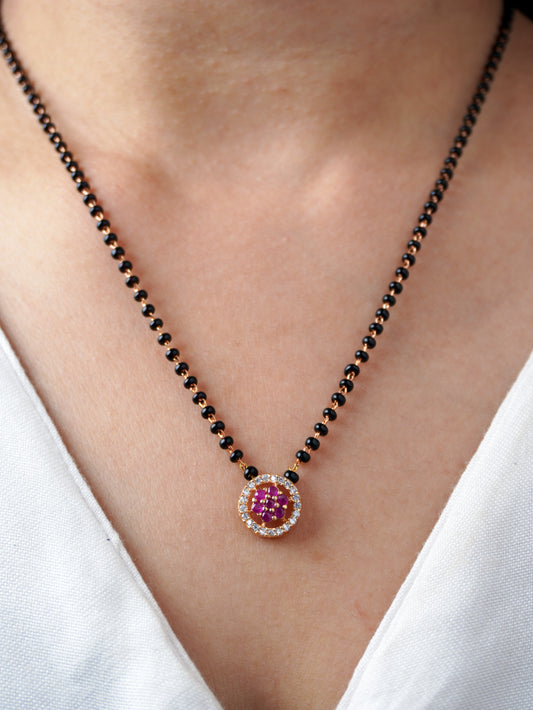 Vritika Vogue – Premium Plated Diamond Mangalsutra