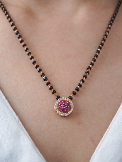 Vritika Vogue – Premium Plated Diamond Mangalsutra