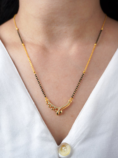 Gia Premium 18K Plated Mangalsutra