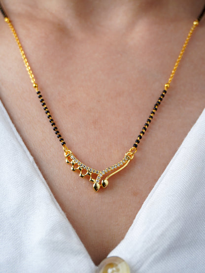 Gia Premium 18K Plated Mangalsutra