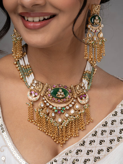 Saaz Heritage Jewellery Set