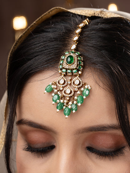 Rajsi Virasat Moissanite Choker Necklace Set