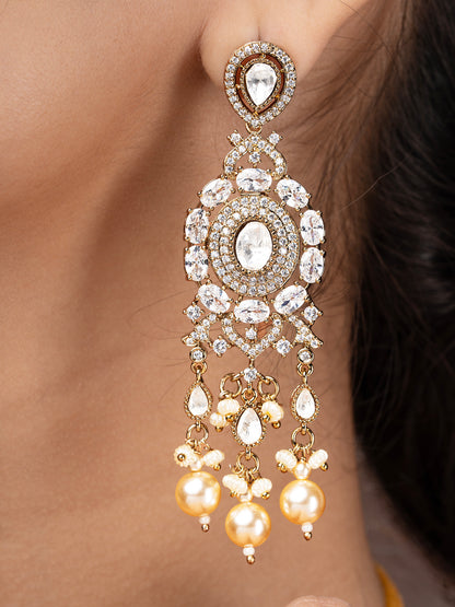 Rajputana Moissanite CZ Necklace Set