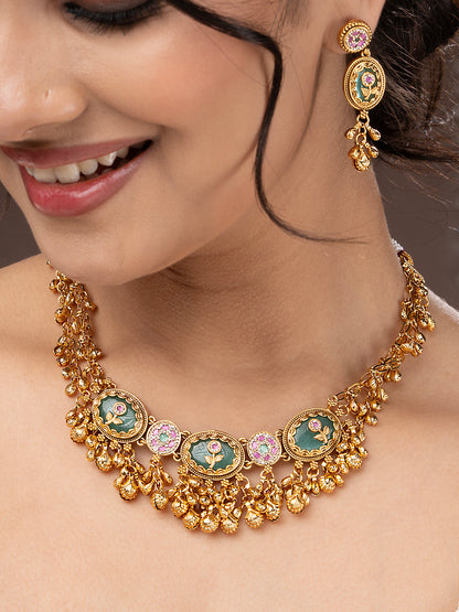 Nazneen Kundan Jewellery Set