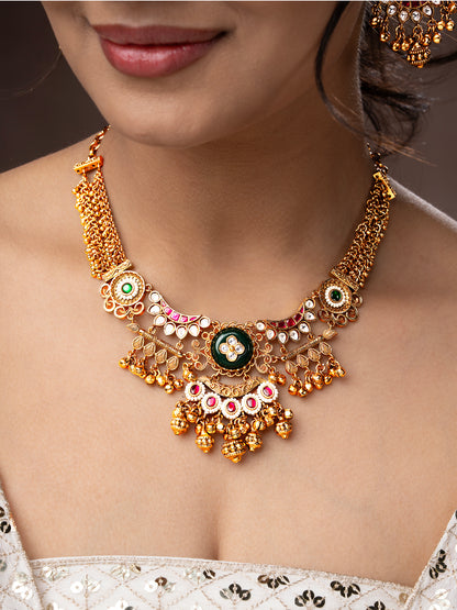 Vasudha Heritage Jewellery Set