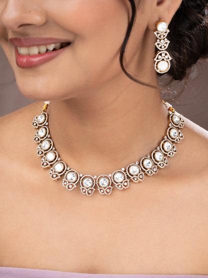 Zenvia Polki Mehndi Jewellery Set