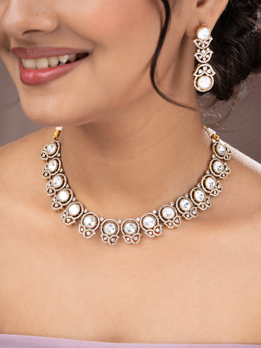 Zenvia Polki Mehndi Jewellery Set