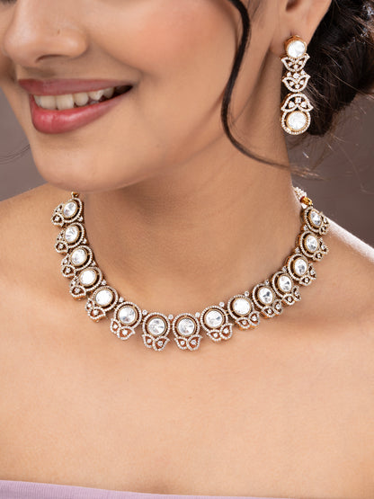 Zenvia Polki Mehndi Jewellery Set