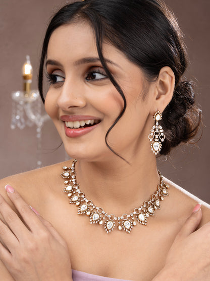 Shahiya Polki Mehndi Jewellery Set