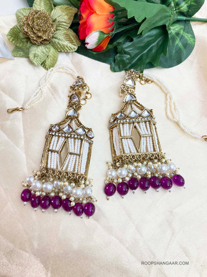 Purple Doli Chaandbalis