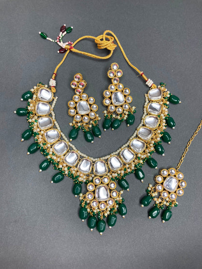 Emerald Shalini Jewellery Set