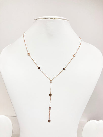 Rose Gold Emily Necklace
