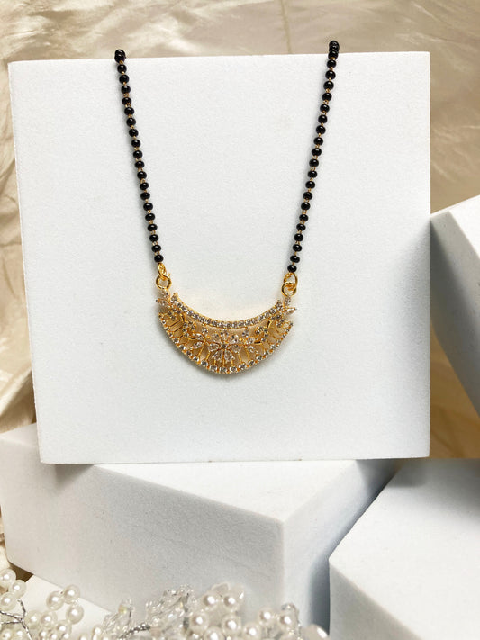 Golden Aashtha Delicate Mangalsutra