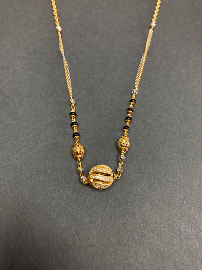 Golden Bhumi Delicate Mangalsutra