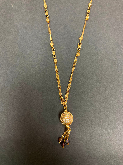 Golden Kajol Delicate Mangalsutra